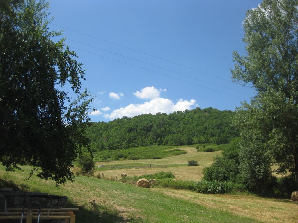 Bed and Breakfast Domaine La Rose Caylus Exterior foto
