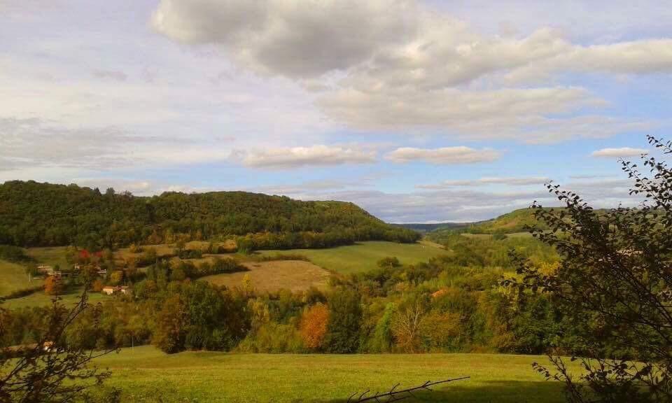 Bed and Breakfast Domaine La Rose Caylus Exterior foto